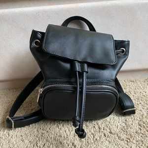 Mini Flap Backpack - Wild Fable Black